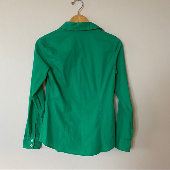 VAN HEUSEN XS Green Button Down - Picture 4 of 13